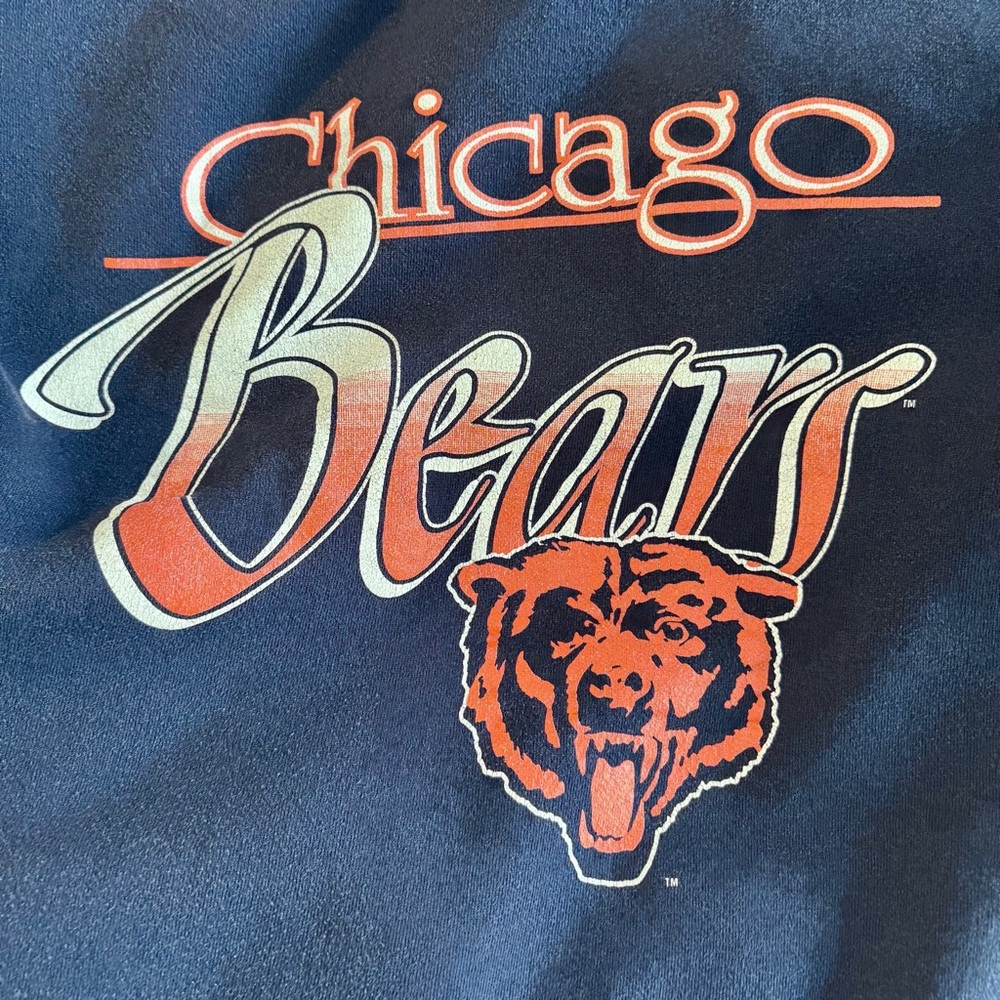Vintage Chicago Bears Sweatshirt- Size L - Picture 4 of 6